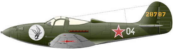 Bell P-39 Airacobra, 104th GIAP.