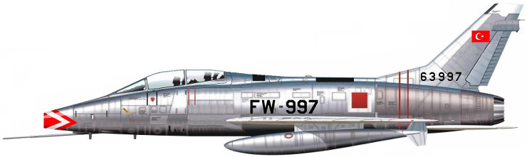 North American F-100F Super Sabre