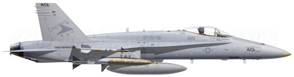 McDonnell Douglas / Boeing F/A-18C Hornet, BuNo.163508, VFA-81 Sunliners