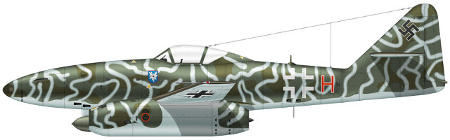 Messerschmitt Me 262 A-1a/Jabo - KG(J)51, 1945