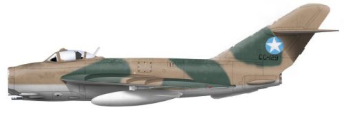 MiG-17, Somalia Air Force
