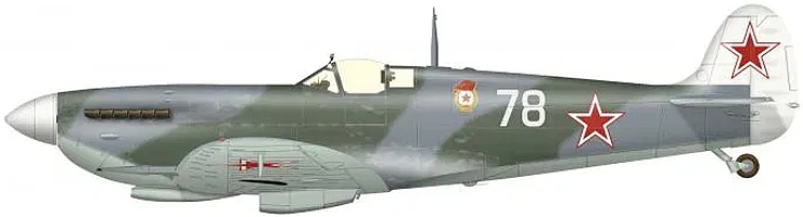 Supermarine Spitfire LF.Mk.IXE of 26 GIAP PVO