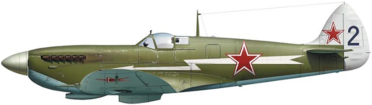 Supermarine Spitfire LF.Mk.IXE of 26 GIAP PVO