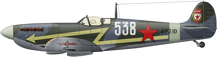 Supermarine Spitfire Mk.VB EP210 of 57 GIAP