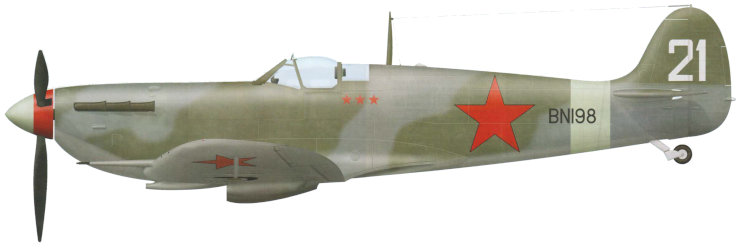 Supermarine Spitfire Mk.VB BN198 of 57 GIAP