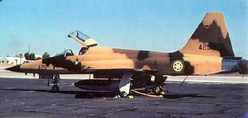 F-5E, EtAF