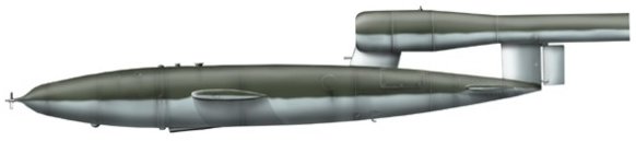 V-1 flying bomb (Fieseler Fi 103 / Flakzielgerät 76).
